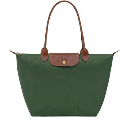 Longchamp Women's Le Pliage Original L Tote Bag British Green