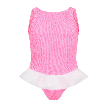 HUNZA G Kids Denise Swim Bubblegum