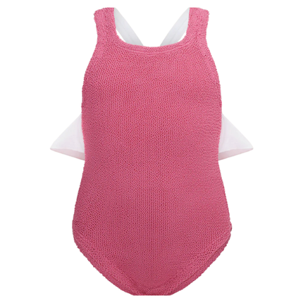 HUNZA G Kids Lara Swim Candy Pink