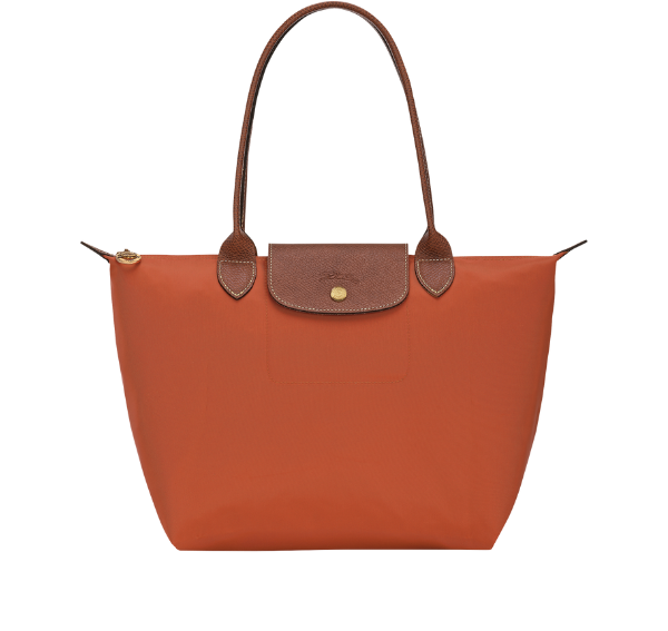 Longchamp Women's Le Pliage Original M Tote Bag Brick