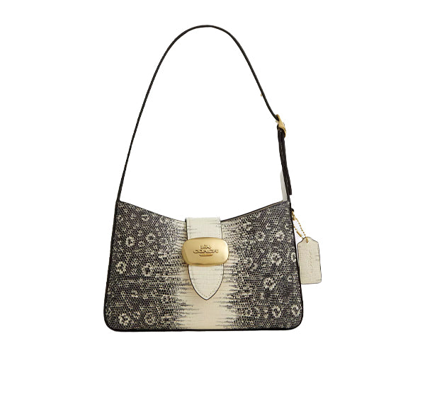 Coach Women's Eliza Shoulder Bag Gold/Natural