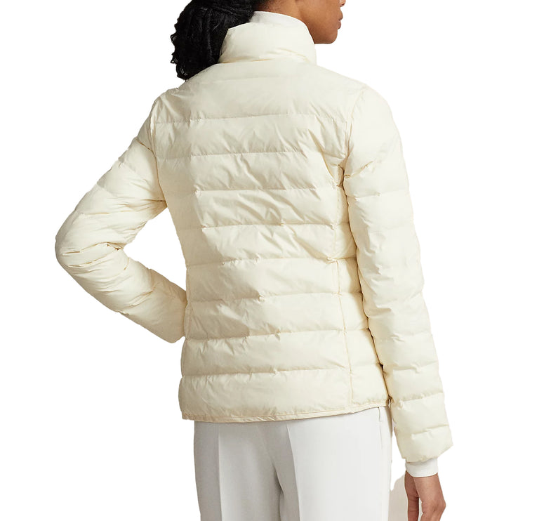 Polo Ralph Lauren Women's Packable Quilted Jacket Guide Cream