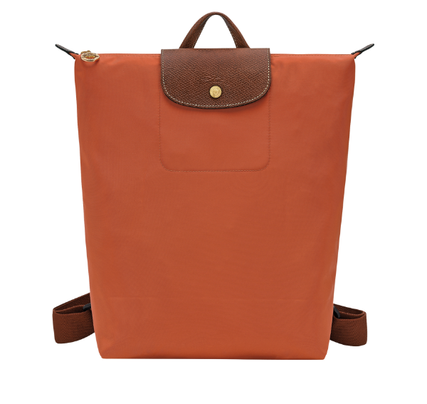 Longchamp Women's Le Pliage Original M Backpack Brick