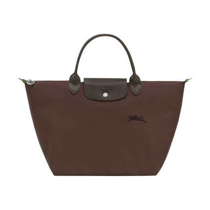 Longchamp Women's Le Pliage Green M Handbag Mocha