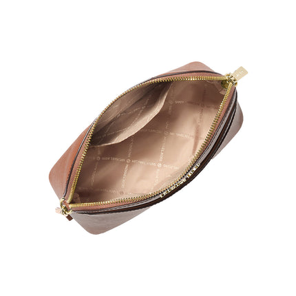 Michael Kors Women's Jet Set Travel Medium Dome Crossbody Bag Luggage