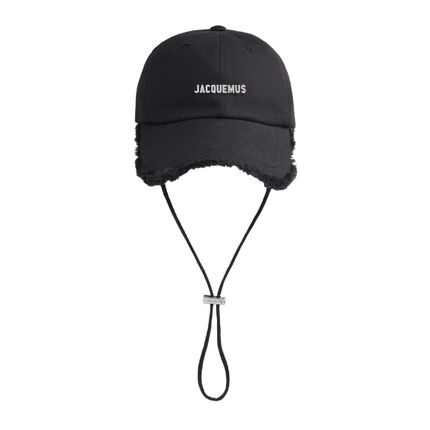Jacquemus Unisex The Artichaut Cap Black