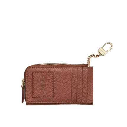 Marc Jacobs Women's The Leather Top Zip Multi Wallet Argan Oil