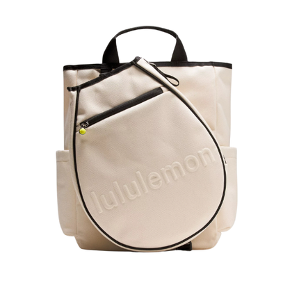 lululemon Unisex Racket Bag 19L Natural/Black