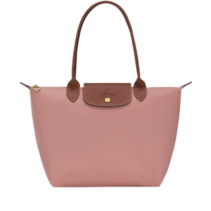 Longchamp Women's Le Pliage Original M Tote Bag Pink Tea