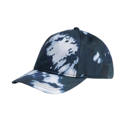 Coach Unisex Tie Dye Print Baseball Hat Blue
