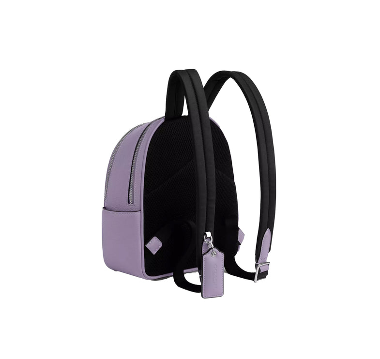 Coach Women's Mini Court Backpack Silver/Light Violet