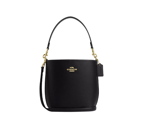 Coach Women's City Bucket Bag Gold/Black