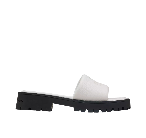 Marc Jacobs Women's The Lug Sole Slide Bright White