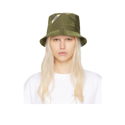 Jacquemus Unisex Le Bob Ovalie Bucket Hat Khaki