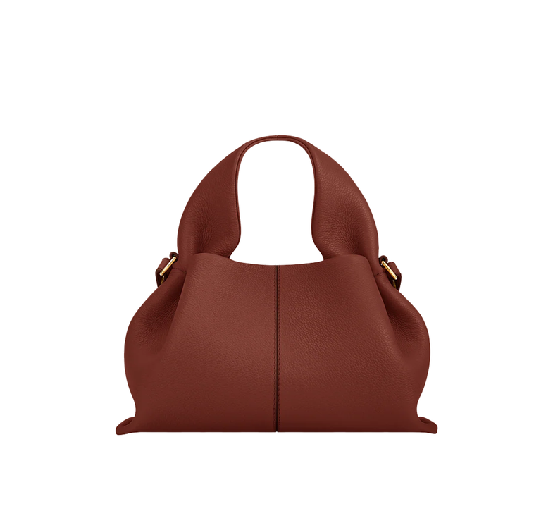 Polène Women's Numéro Neuf Mini Edition Textured Red Clay