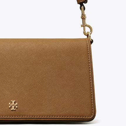 Tory Burch Women's Leather Convertible Crossbody Moose