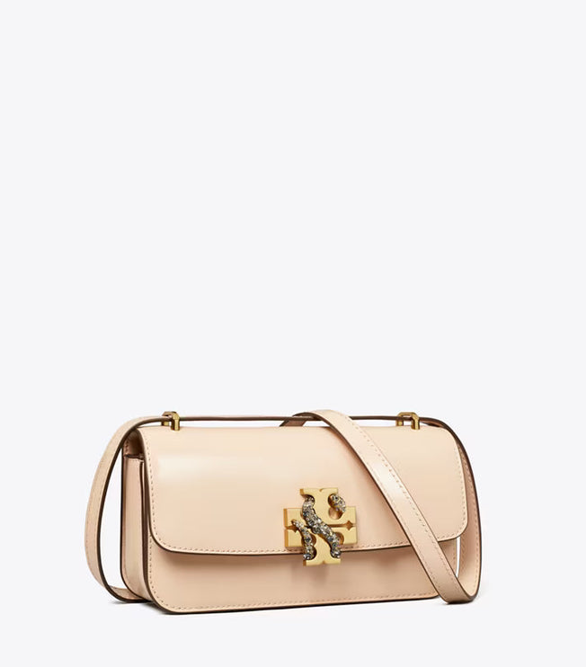 Tory Burch Women's Small Eleanor Rectangular Bag Rose Pink