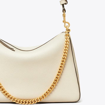 Tory Burch Women's Perry Shoulder Bag Light Cream