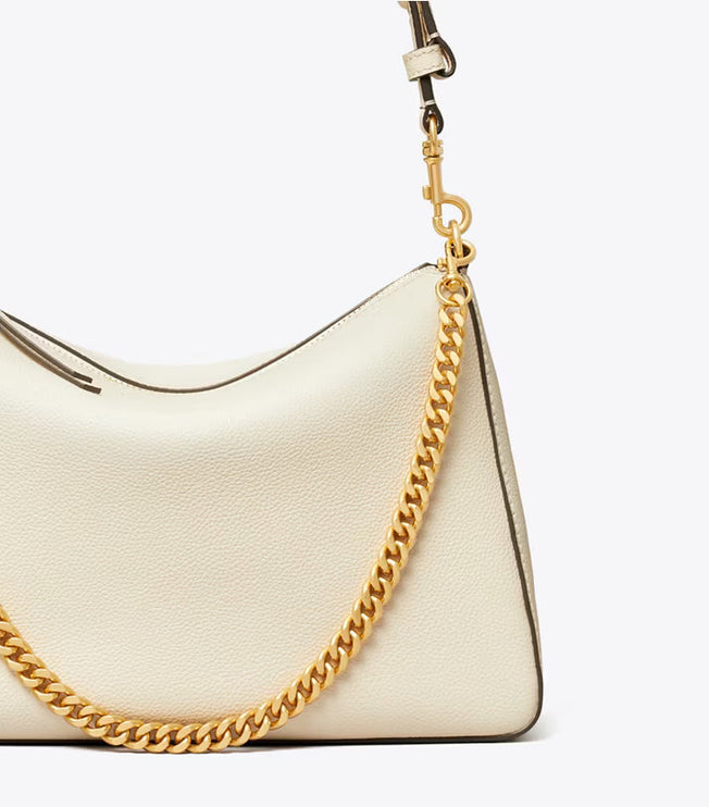 Tory Burch Women's Perry Shoulder Bag Light Cream