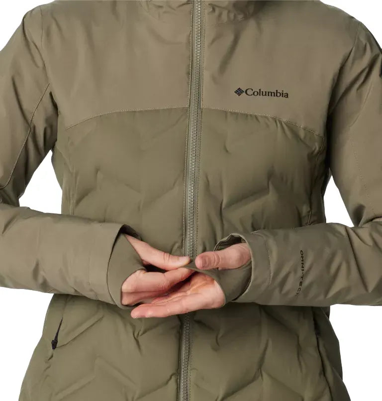 Columbia womens green 2024 jacket