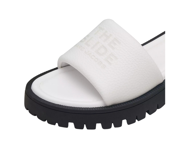 Marc Jacobs Women's The Lug Sole Slide Bright White