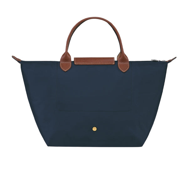 Longchamp Women's Le Pliage Original M Handbag Navy - Hemen Kargoda