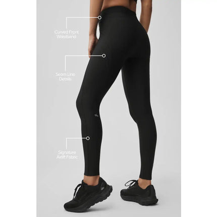 alo Women's Airlift High-Waist Evolve Legging Black