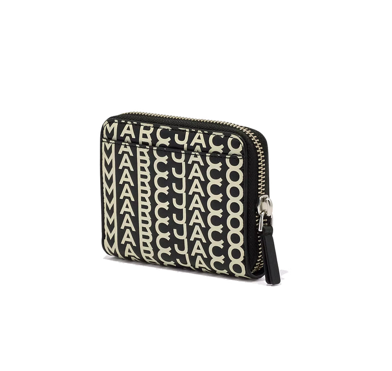 Marc Jacobs Women's The Monogram Leather Zip Around Wallet Multi