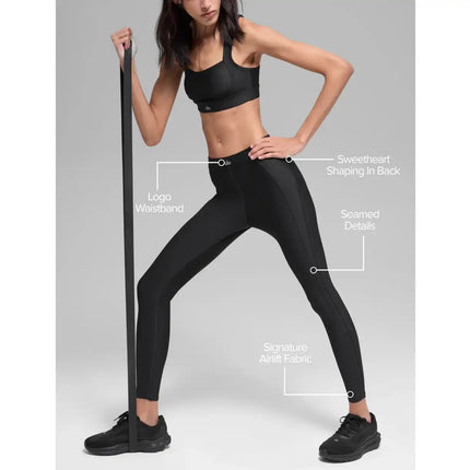 alo Women's Airlift High-Waist Ignite 7/8 Legging Black