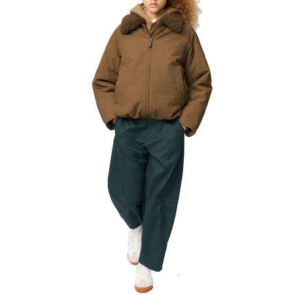 Uniqlo Women's Pufftech Jacket 36 Brown