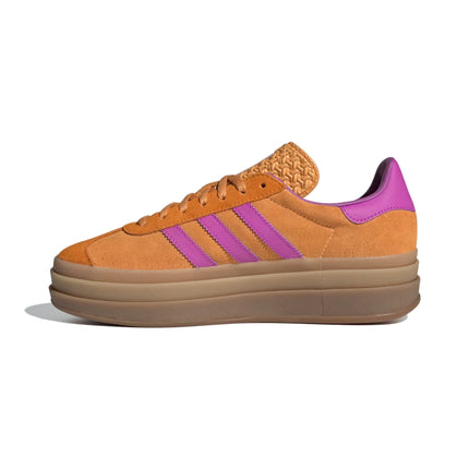 Adidas Women's Gazelle Bold Flash Orange/Purple Burst/Crew Orange JS3895