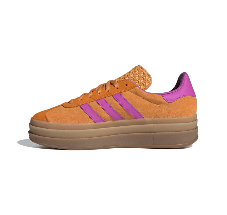 Adidas Women's Gazelle Bold Flash Orange/Purple Burst/Crew Orange JS3895