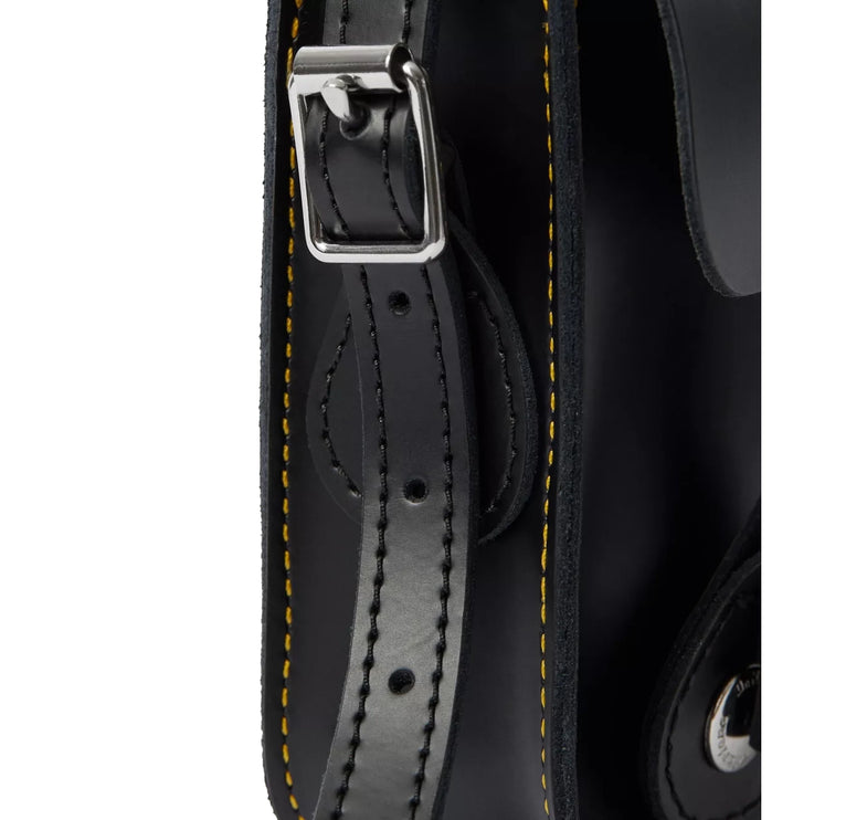 Dr. Martens 7 Inch Leather Crossbody Bag Black