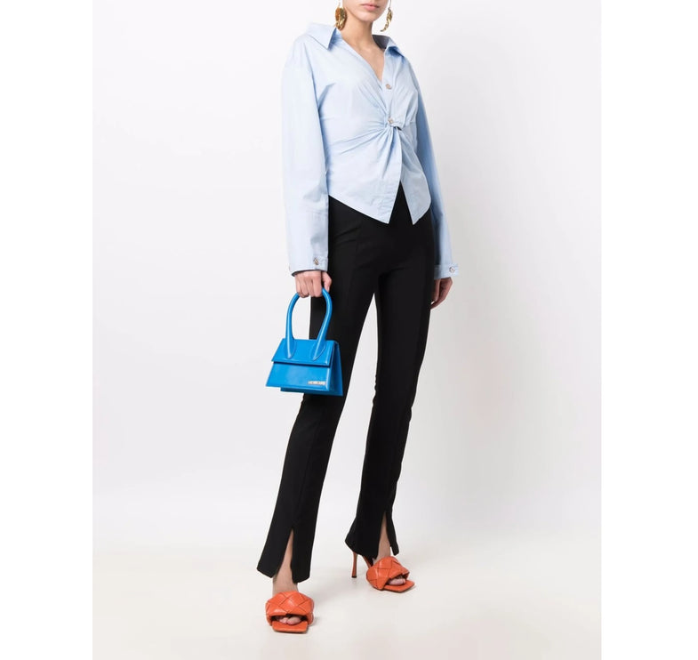 Jacquemus Women's Le Chiquito Moyen Bag Blue