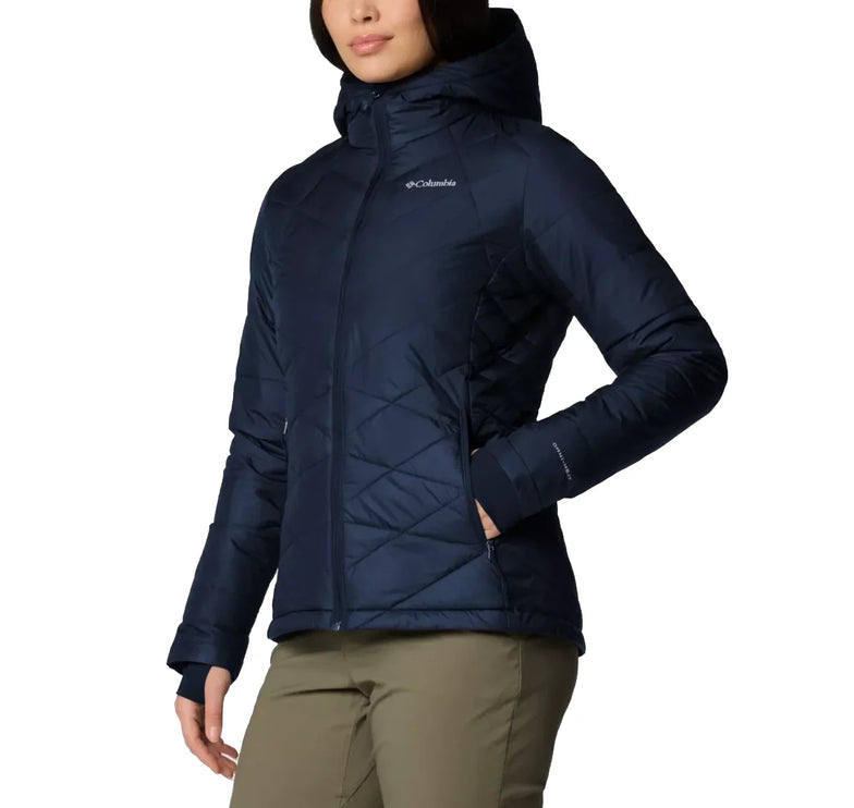 Columbia Women's Heavenly Hooded Jacket Collegiate Navy