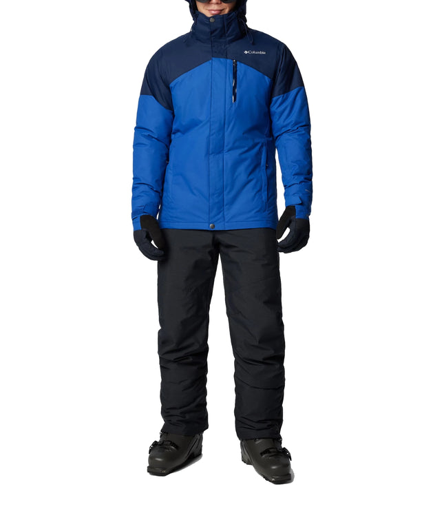 Columbia Men's Last Tracks II Jacket Mountain Blue/Collegiate Navy