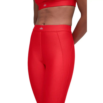 alo Women's Airlift High-Waist Ignite 7/8 Legging Bright Red