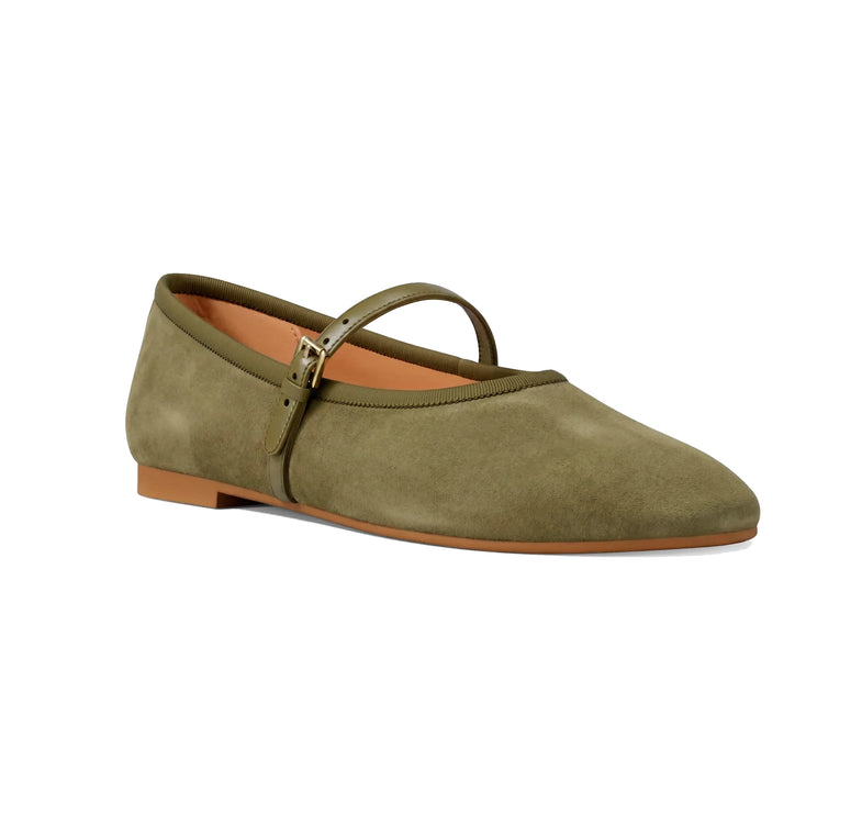 Michael Kors Women's Phoebe Ballet Flat Oregano