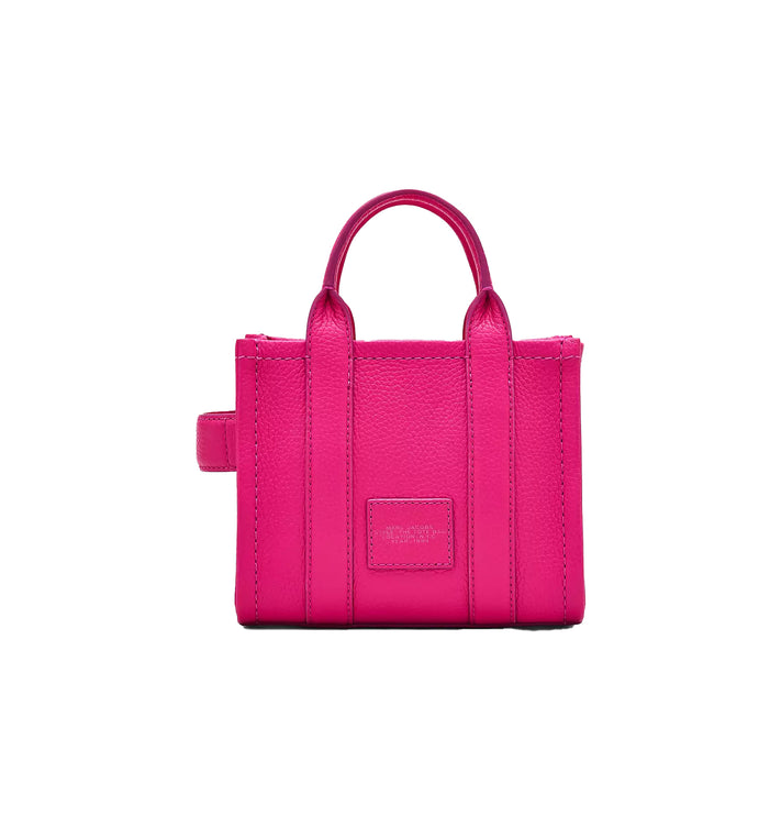 Marc Jacobs Women's The Leather Crossbody Tote Bag Hot Pink