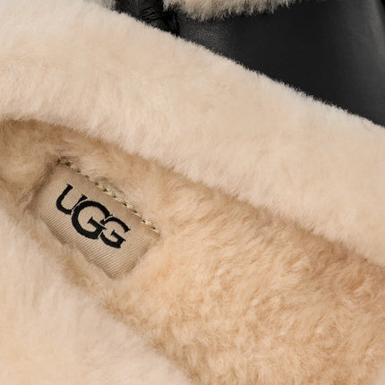 UGG Women's Ansley Mule LTHR Black