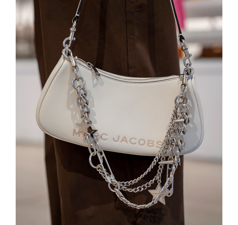 Marc Jacobs Women's The Star Charm Shoulder Bag Cotton