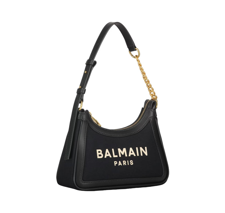 Balmain Women's B-Army Elegant Shoulder Bag Black