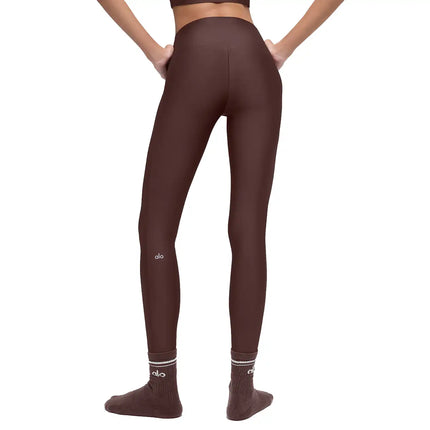 alo Women's Airlift High-Waist Sleek Legging Brownstone