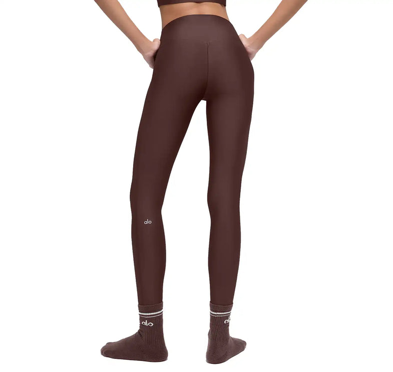 alo Women's Airlift High-Waist Sleek Legging Brownstone