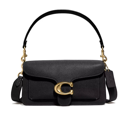 Coach Women's Tabby Shoulder Bag 26 Brass/Black