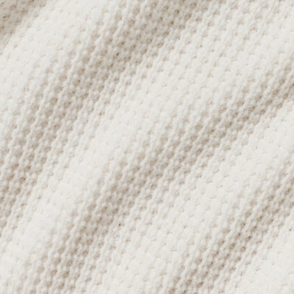 alo Women's Waffle Chenille Edition Hoodie Ivory
