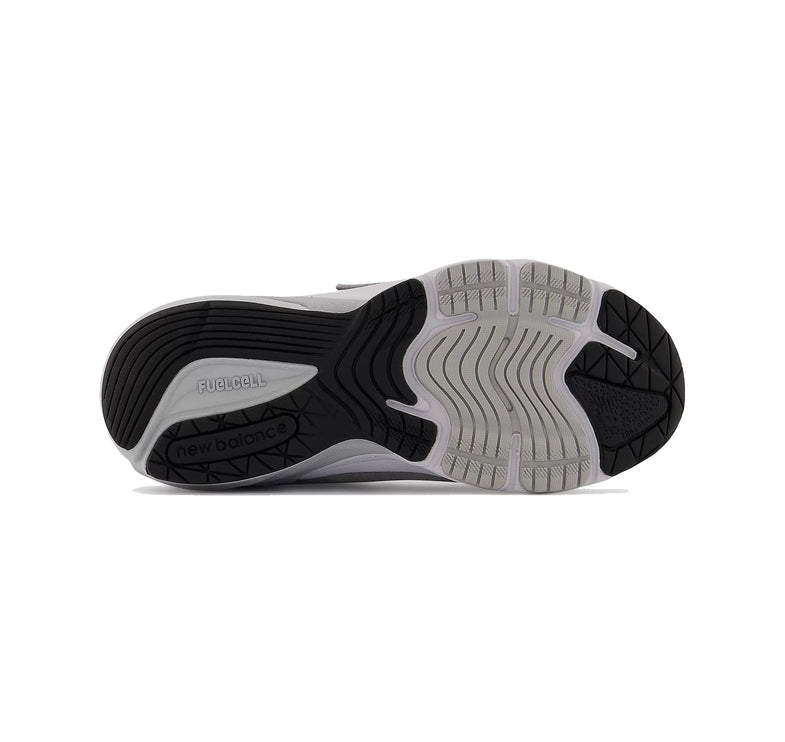 New Balance Little Kid's FuelCell 990v6 Hook & Loop Grey with Silver PV990GL6