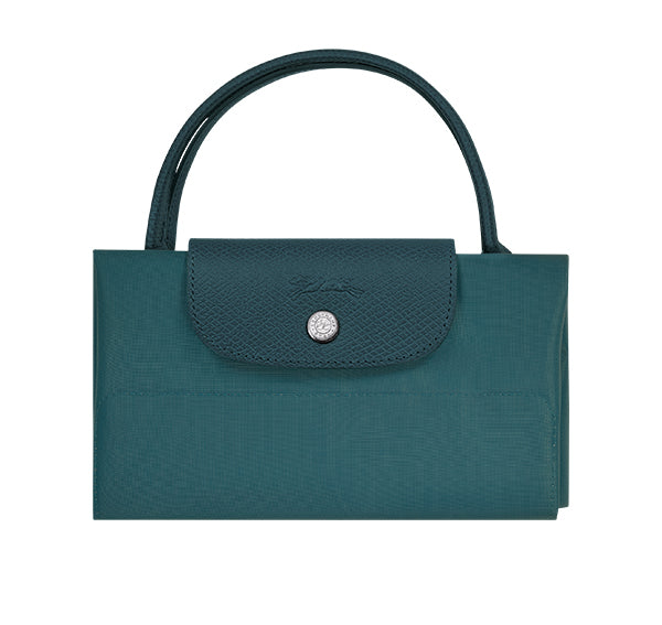 Longchamp Women's Le Pliage Green M Tote Bag Peacock