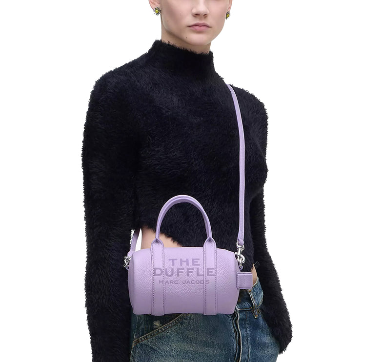Marc Jacobs Women's The Leather Mini Duffle Bag Wisteria