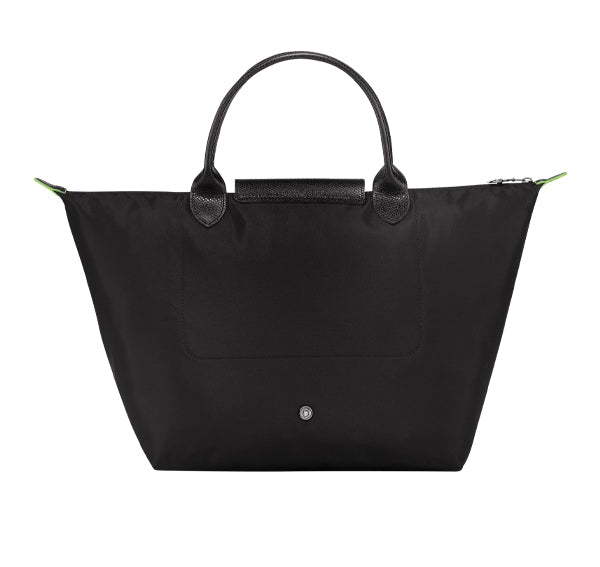 Longchamp Women's Le Pliage Green M Handbag Black